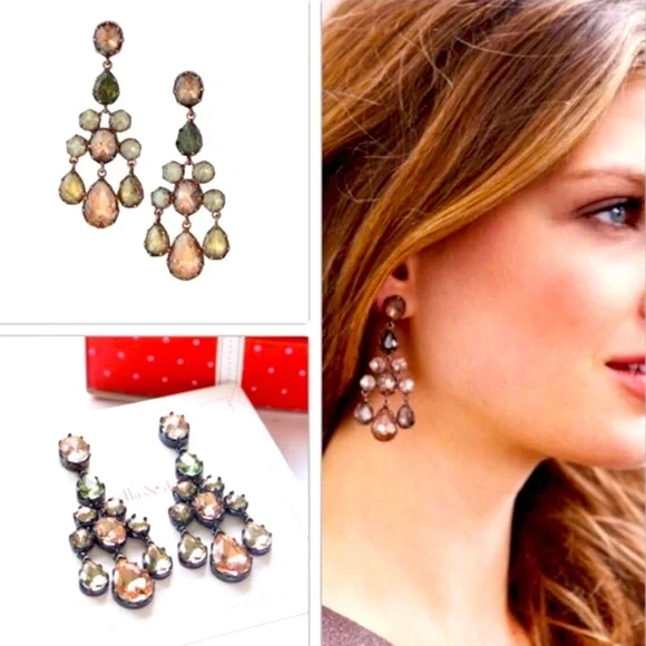 Stella & Dot | Vintage Champagne+Citron+SmokeyQaurtz Retired Estate Chan… - Picture 4 of 6